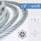 Laureola Industries 1/8" Galvanized Steel Aircraft Cable, Type 7x7, 500 ft ZAG118-GAL-77-500 - alternate 2